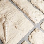 декоративный камень shell crema