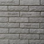 декоративный кирпич Brick tekst antracite