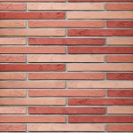 декоративный кирпич ригель красный
