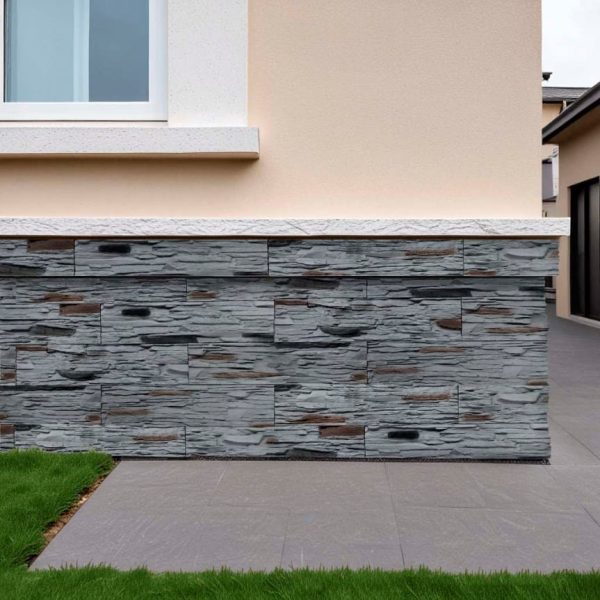 дикий камень для цоколя