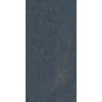 Керамогранит матовый синий с рисунком под мрамор и фактурой карвинг производства Индия elegance viola 60х120см