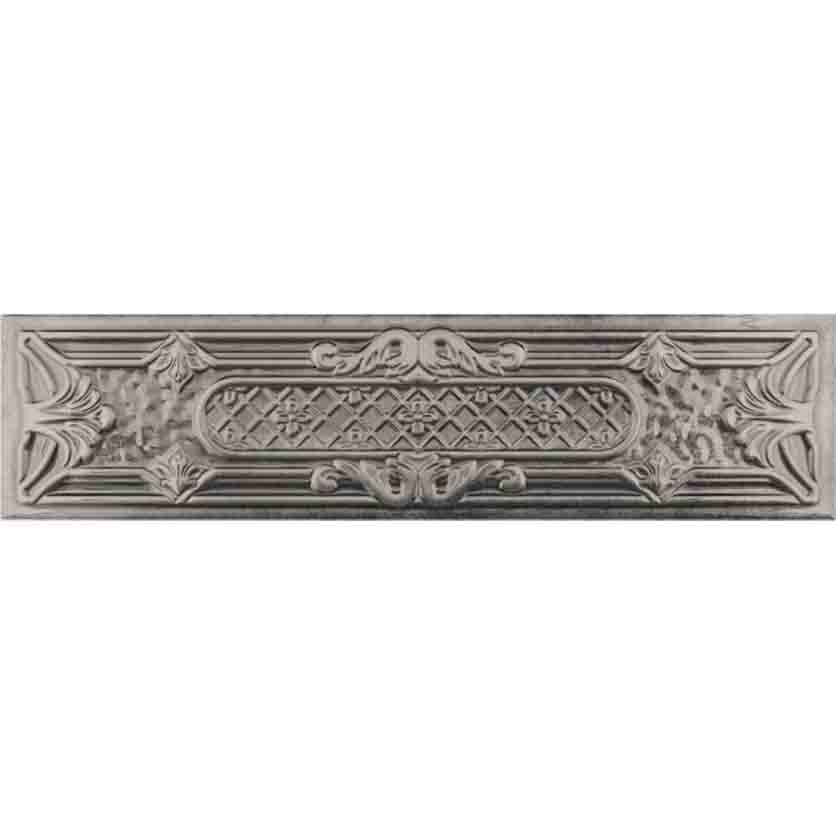 Керамическая плитка кабанчик пэчворк Aparici uptown lead toki 7.4x29.75 см