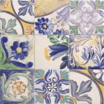 Керамогранит универсальный для пола и стен с рисунком в стиле пэчворк Centro Quintesence 20х20