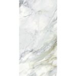 Лаппатированный белый керамогранит под мрамор с серыми и зелеными прожилками wind 1200x600 мм 1