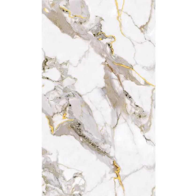 Плитка мрамор с золотыми прожилками