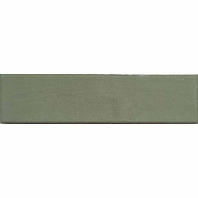 Керамическая плитка кабанчик зеленый eleganza-Saggio-7.5x30