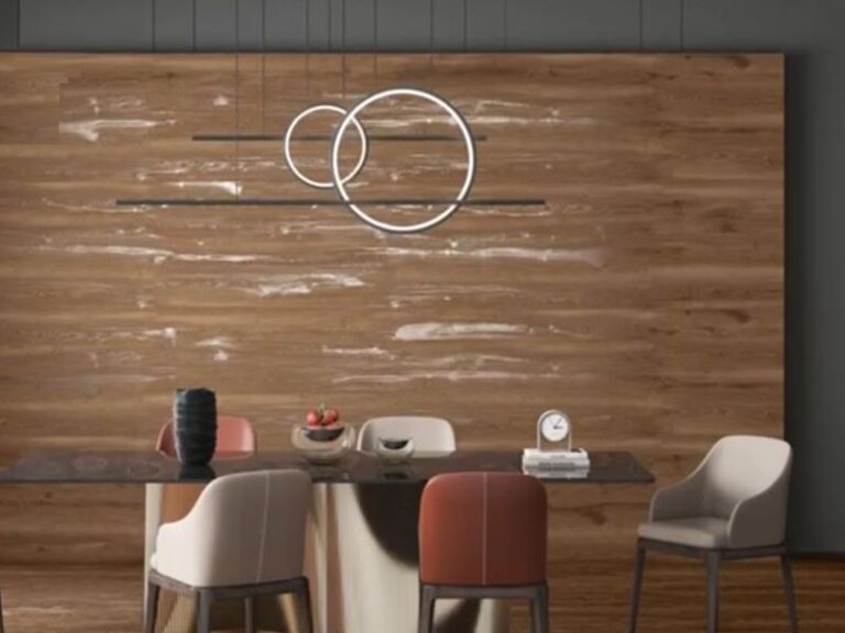 Керамогранит под дерево со стыкующимся рисунком!