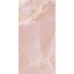 Керамогранит глянцевый под розовый мрамор оникс Onyx Rose Pulido 60х120 см