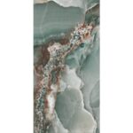 Керамогранит под бирюзовый мрамор Оникс 600х1200 мм Onyx Terquoise Pulido