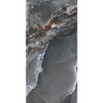 Керамогранит полированный под темно-синий мрамор оникс Onyx Bleu Pulido 600х1200 мм