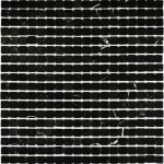 мозаика из черного мрамора persia 305x305