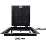 Напольный утепленный люк в подвал 1000х1000 мм