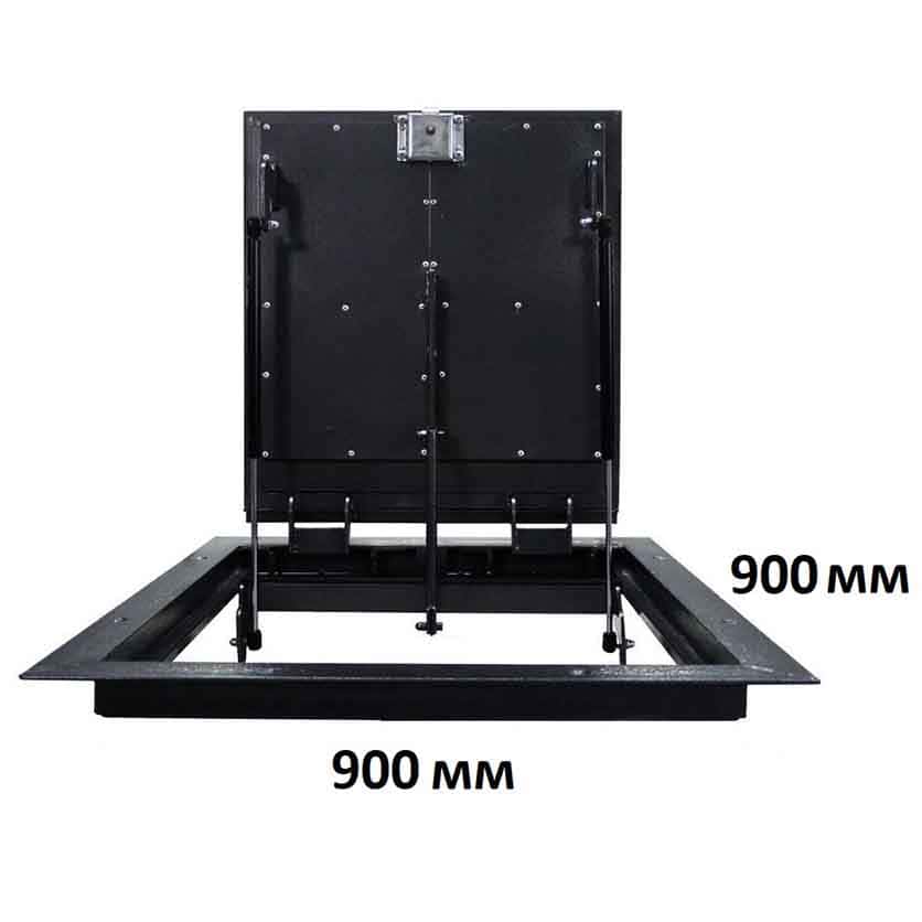 Напольный утепленный люк в подвал 900х900 мм