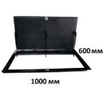 Утепленный напольный люк 600х1000 мм в подвал