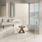 Керамическая плитка Ape augustus pearl фото в интерьере