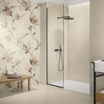 Керамогранит матовый бежевый Raw Decor set toasted фото в интерьере