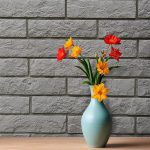 декоративный кирпич серый