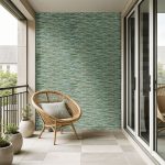 искусственный камень для внутренней отделки балкона