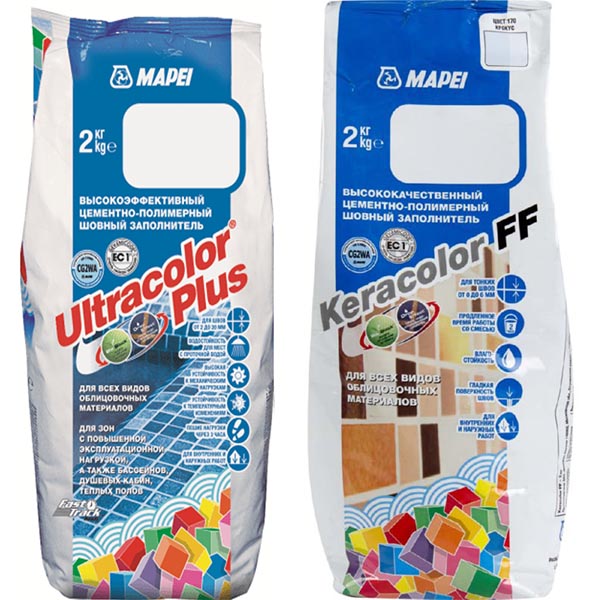 Цементная затирка мапей (mapei)