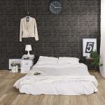 керамогранит под кирпич Manhattan Antracita в интерьере