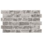 Керамогранит под кирпич серого цвета manhattan charcoal 31х56 см