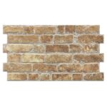 Керамогранит под кирпич желтого охристого цвета manhattan ocre 31х56 см