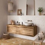 керамогранит Realonda tetuan в интерьере ванной комнаты