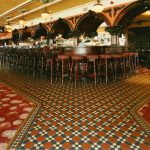 Керамогранит Topcer guilford в интерьере на полу