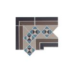 Угол керамический Paris corner 190x261x173