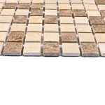 мозаика из натурального мрамора sevilla slim matt