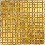 стеклянная мозаика золотая classik gold 305x305