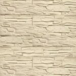 Гипсовый камень Альпы бежевый