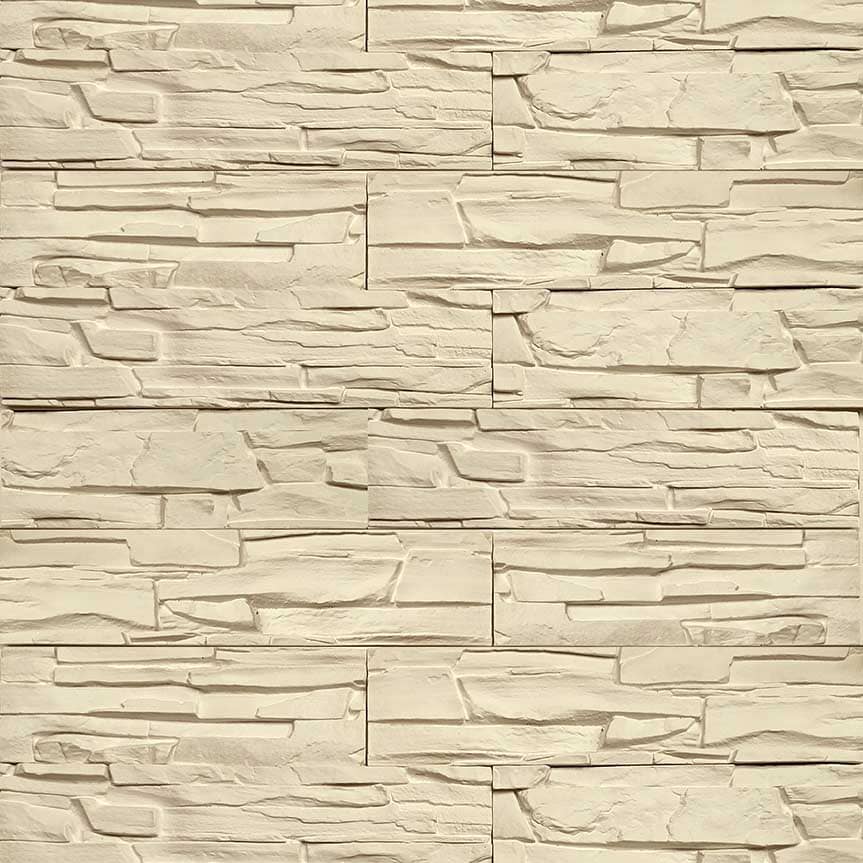 Гипсовый камень Альпы бежевый