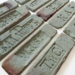 Гипсовый кирпич Старый Питер green клеймо вид 1