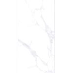 Керамогранит Lande ZA-L12605 полированный белый под мрамор с серыми прожилками 60x120 см