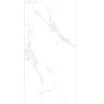 Керамогранит Lande ZA-L12605 полированный белый под мрамор с серыми прожилками 60x120 см вариант рисунка 2