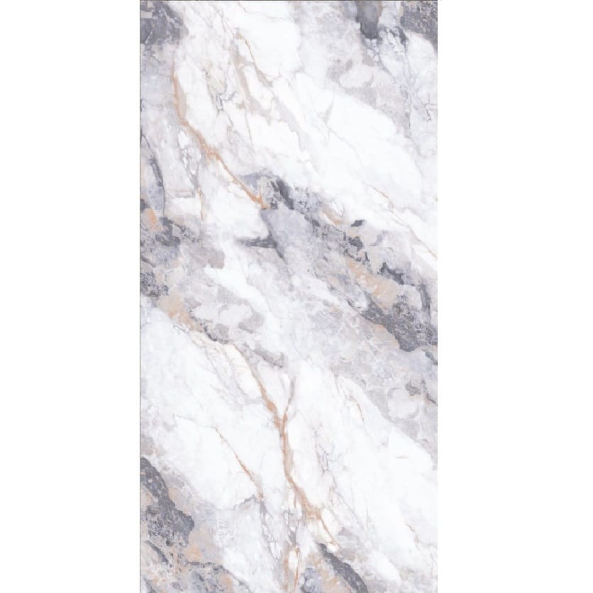 Керамогранит Lande ZA-L12719 60x120 см полированный серый мрамор с коричневыми и голубыми прожилками Керамогранит Lande ZA-L12719 60x120 см полированный серый мрамор с коричневыми и голубыми прожилками вариант 3