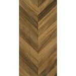 Керамогранит с рисунком под дерево елочкой Hardwood honey rect.matt 60x120 см