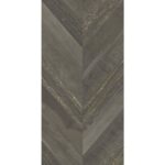 Керамогранит под паркет елочкой Chevron Walnut Stamp 49.75x 99.55 см