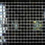 Мозаика стеклянная серебристая Black light на сетке 327x327 чип 20х20мм