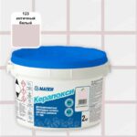 Эпоксидная затирка Mapei kerapoxy 123 античный белый 2 кг