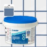 Эпоксидная затирка Mapei kerapoxy 169 голубая сталь 2 кг