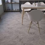 Керамогранит Кварцит 3 600х300 фото на полу в интерьере кухни