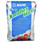 Клей для крупноформатного керамогранита Keraflex maxi -серый