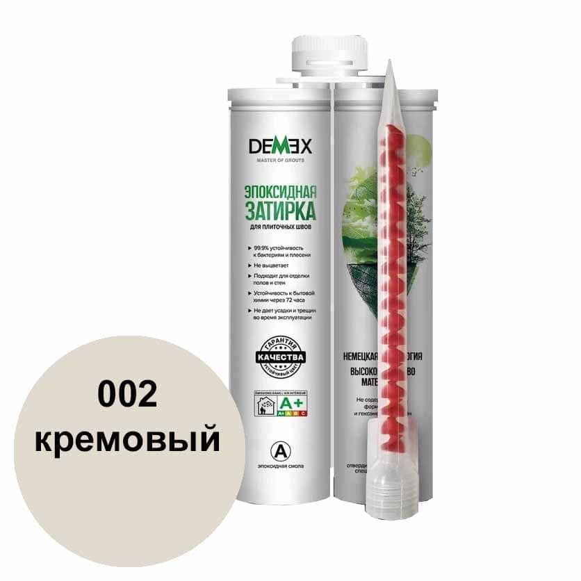 demex затирка цвет кремовый 002 туба 400гр вид1