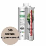 demex затирка цвет светло-коричневый 009 туба 400гр вид1