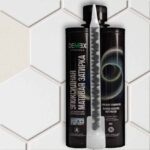 Эпоксидная затирка Demex матовая античный 302 с плиткой