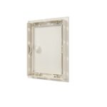 Люк ревизионный 15х20мм Л1520Р Ivory вид сзади