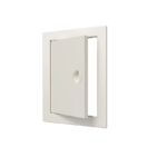 Люк ревизионный 15х20мм Л1520Р Ivory вид в открытом виде