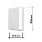 Люк ревизионный 25х40 белый пластиковый Л2540Р